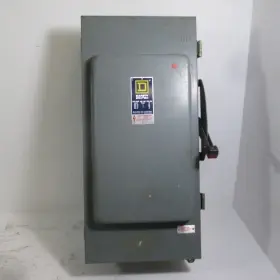 Hu-364awk Square D Hu364awk Series E1 200 Amp 600v 3r Nonfusible Safety Switch Disconnect #2