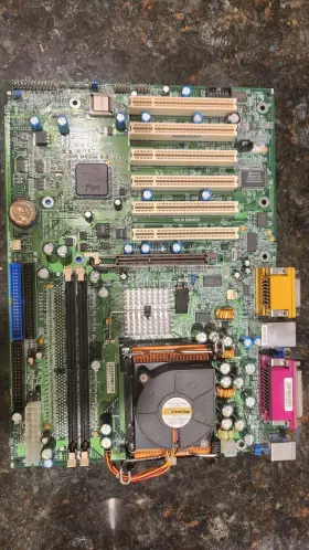 Mbd-p4sga Super Micro Computer Inc Supermicro Motherboard V1.2 Used Tested Pentium 4 And Heatsink #2