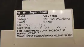 Vr-12us Superintend Ground Fault Monitor T22506 #2