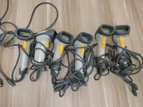 Ls2208-sr20001r-kr Symbol Lot Of 6 Barcode Scanner With Wedge Cable #3