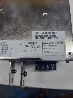 Hws1500-48hd Tdk-lambda Ehfp Power Supply Fast Shipping New No Box Make Offer
