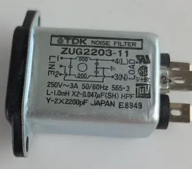 Zug2203-11 Tdk Zug220311s Noise Filter Used Working #2