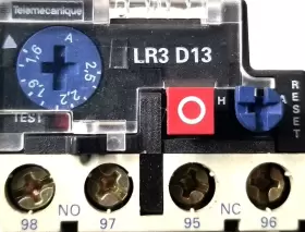Lr3d1307 Telemecanique Lr3 D1307 Overload Relay Ui 750v Uimp 6kv 600v 3ph Class 10a #2