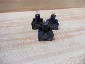 Z..-bv6 Telemecanique Zbv6 Light Module Zbv-6 With Bulb Pack Of 3