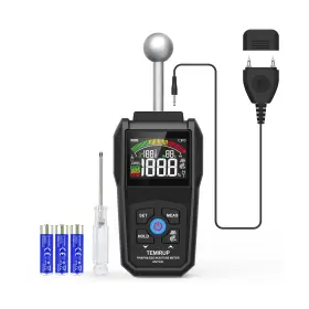 Temirup-wm700d Temirup Moisture Meter - Pin And Pinless Wood Tester With Color Lcd An