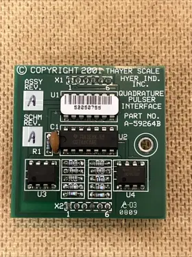 A-59264b Thayer Scale Quadrature Pulser Interface Board Part Number New Surplus