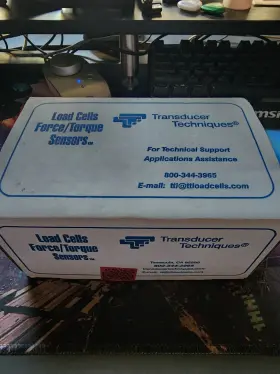 Lbc-30k Transducer Techniques Load Button Cell Force Sensor 0-30k Lb #2