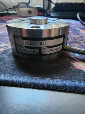 Lbc-30k Transducer Techniques Load Button Cell Force Sensor 0-30k Lb