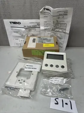 9302k1015 Trend Rd-iq Room Display And Wall Sensor Plate Adapter