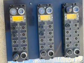 Fdnp-xsg16-tt Turck Lot Of 9 I/o Modules #2
