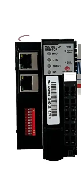 Urd-0008ci Unitronics Urb-tcp Unistream Eth. Adapter Two Ethernet Ports