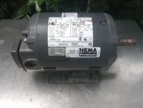 D2p1d Us Motors Nidec 2hp 3510rpm 3ph 208-230/460vac 5amp 145t Frame Motor #2