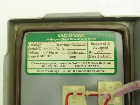 Ppi-2806tmr Vac-u-max 37197 Vacuum Power Control Module 115v 1ph #2