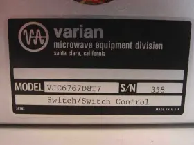 Vjc-6767 Varian Switch/switch Control D8t7 V Rackmount #3