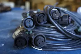 2-conductor Veeder Root Qb0330272 Lot Of 6 Probe Cables Pc Systems Tank Sensor #3