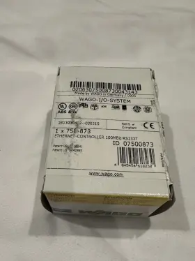 750-873 Wago Ethernet Controller Rs232t Plc Processor Mpn Model
