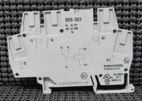 859-303 Wago 5a 250v Spst Rail-mounted Realy Module