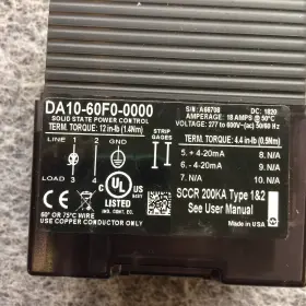 Da10-60f0-0000 Watlow Din-a-mite A Solid State Power Controller #2