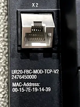 Ur20-fbc-mod-tcp-v2 Weidm Ller Weidmueller Ur20-fbc-mod-tcp -v2 Ur20 Field Bus Coupler Modbus Tcp 2476450000 #3