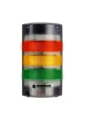 691.100.68 Werma / 69110068 Tower Light Brand New Flashing Or Steady Gr/yel/rd