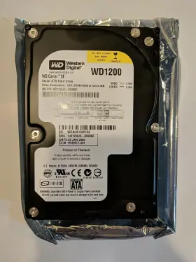 Wd1200jd-00gbb0 Western Digital Wd Caviar Se 120 Gb Sata Hard Drive - Tested