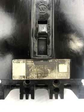 Fb3015 Westinghouse Circuit Breaker 600vac 15a 3p #2
