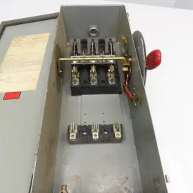 Jhfn363 Westinghouse 100a 600vac Fused Safety Disconnect Switch #3