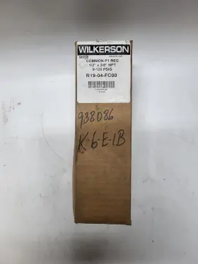 R19-04-fc00 Wilkerson 0-125 Common P1 Reg 1/2 Inch X 3/8 Npt Psig
