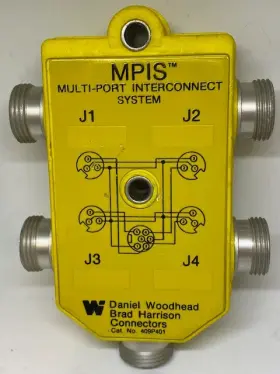 409p401 Woodhead/ Brad Harrison Connectors Daniel 600v 7a