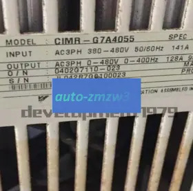 Cimr-g7a4055 Yaskawa One Used Inverter 55kw