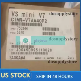 Cimr-v7aa40p2 Yaskawa Cimrv7aa40p2 1pcs New Inverter Drive Vs Mini V7 40 V Volts 3 Ph 0.2 Kw