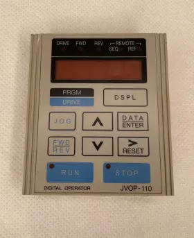 Jvop-110 Yaskawa Jvop 110 Digital Operator Key Pad Hmi Local Remote Tested Working