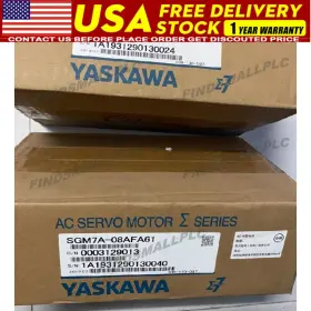 Yaskawa Sgm7a-08afa61 Ac Servo Motor Sgm7a08afa61 New Fast Delivery