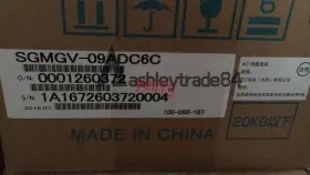 Sgmgv-09ada6c Yaskawa 1pc Servo Motor New
