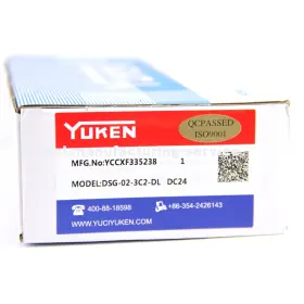 Dsg-02-3c2-dl-d24v Yuken New Hydraulic Solenoid Valve