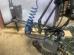 Desoutter Nutrunner Air Motor W/ Balance Arm And Control Box HP2 7DR-UK. Fixed Price $395.00.
