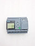 Used Working Siemens 12/24RCE Logo Plc With 6D1055-1MB00-0BA2 Expansion Module. Fixed Price $107.10.