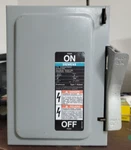 Siemens JN321 Enclosed Switch Series 240VAC 30A 2P Type (CX24E). Fixed Price $45.00.