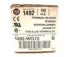 New Allen Bradley 1492-WG10 Terminal Blocks 1492WG10. Fixed Price $25.00.
