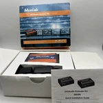 Muxlab Dvi & Audio Extender Kit Transmitter Reciever 110-220V #500390. Fixed Price $40.50.