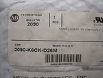New Allen Bradley 2090-K6CK-D26M Connector Kit 2090K6CKD26M. Fixed Price $40.00.