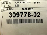 Heidenhain Connecting Cable Meter 309778-02 New Sealed Bag. Fixed Price $121.00.