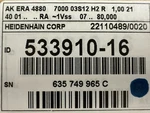 Heidenhain Ak Era 4880 7000 Scanning Head Meter Cable 533910-16 New Box. Fixed Price $968.00.