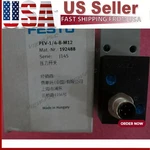 New PEV-1/4-B-M12 Festo 192488 Fast Shipping Pressure Switch. Fixed Price $87.56.
