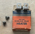 Westinghouse BF16 Overload Relay Heater New Box. Fixed Price $8.00.