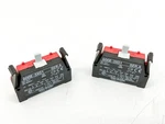 New Lot Of 2 Allen Bradley 800E-3X01 Contact Block 690V 10A Ser.a No Box. Fixed Price $29.95.