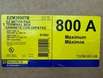 Square-d EZM3800TB 800AMP 3PHASE Meter Center Terminal Box Nema 3R Enclosure New. Fixed Price $1828.88.