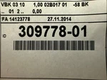 Heidenhain Connecting Cable Meter 309778-01 New Sealed Bag. Fixed Price $127.00.