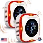 Combustible Gas & Carbon Monoxide Detector 4-IN-1 Alarm With Temp/humidity Senso. Fixed Price $99.53.