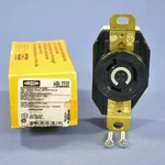 Hubbell Bryant Locking Receptacle Outlet Twist Nema L7-20R 20A 277V HBL2330. Fixed Price $11.39.
